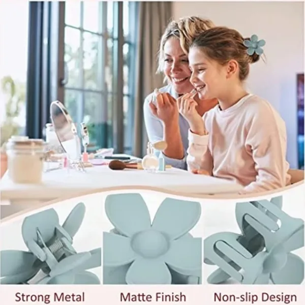 Flower Hair Clips Large Claws Hair Clips Flower Hair Clips