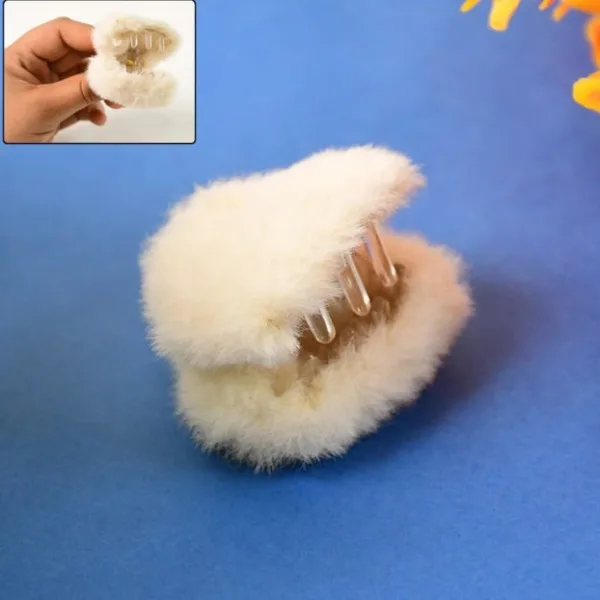 Hair Claw Clips, Plastic Fluffy Hair Claw Hair , Hair accessories
