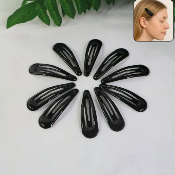 Metal Hair Clips Set (10 Pcs Set), Hair accessories