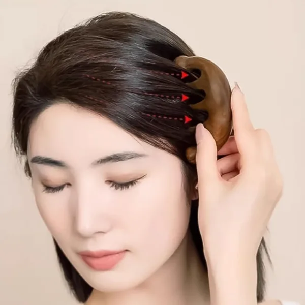 Scalp Relaxing Manual Head Massager Comb (1 Pc)
