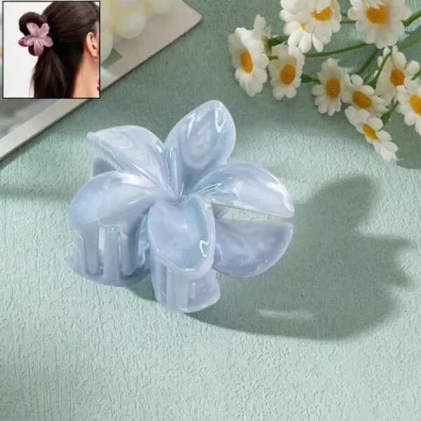 Matte Finish Hair Claw Clip (1 Pc / Mix Color)