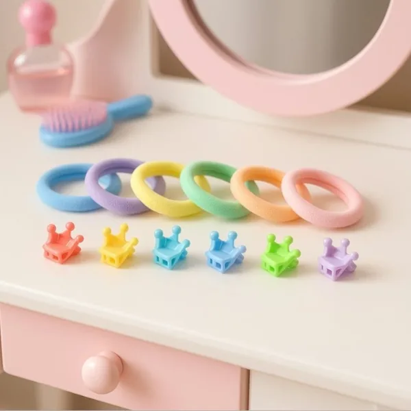 Hair Clip & hairband Accessories Set for Girls (1 Set)