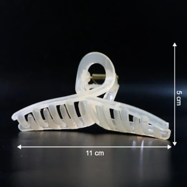 Big Plastic Hair Claw Clips Strong Clips (1 Pc / Mix Color), Hair accessories