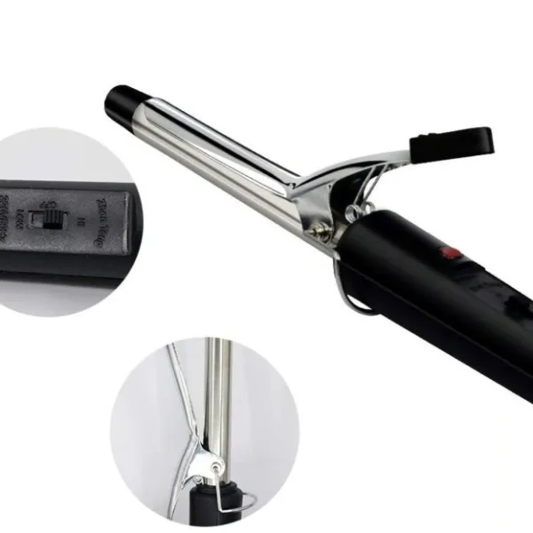 Hair Curling Iron Rod for Women (black), Hair accessories
