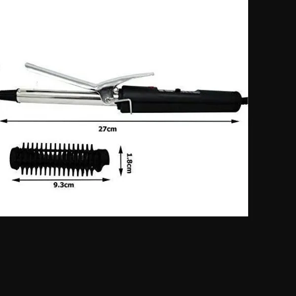 Hair Curling Iron Rod for Women (black), Hair accessories