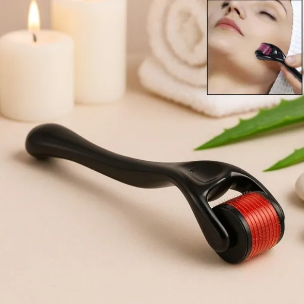 Derma Roller Anti Ageing and Facial Scrubs & Polishes Scar Removal Hair Regrowth (2 MM)