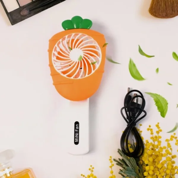 Rechargeable Handheld Mini Fan (Battery Not Included / Mix Colour)