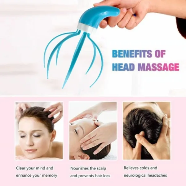 Super Life refreshing Head Massager Hand Grip