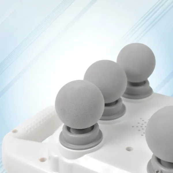 Handheld Full Body Massager 6-Head Massage Gun (1 Pc / Mix Color)