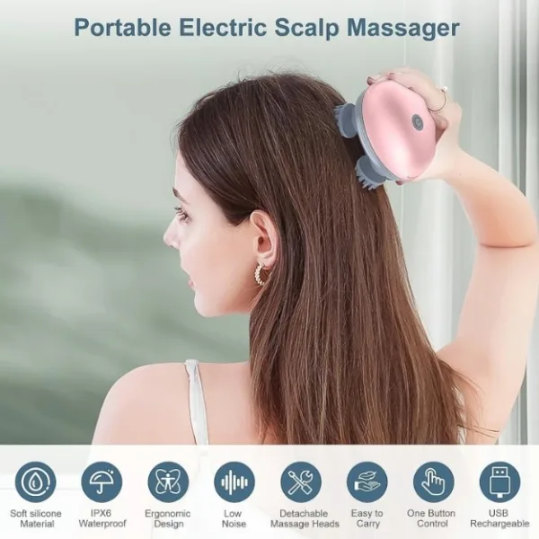 Smart Electric Scalp Massager (1 Pc)