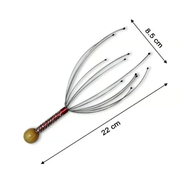 Hand Held Scalp Head Massager Stress Relief