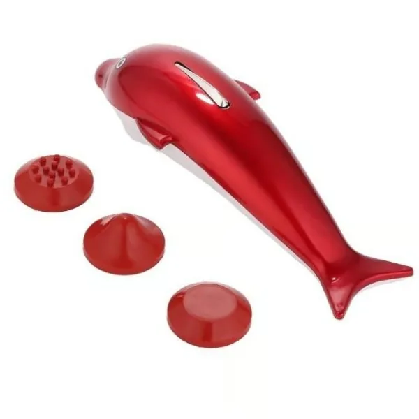 Dolphin Handheld Body Massager for Agony Stress Pain (8 Inch)