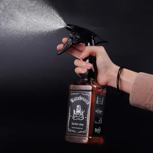Vintage Hairdressing Spray Bottle For Salon Barber Hair Tools Water Sprayer