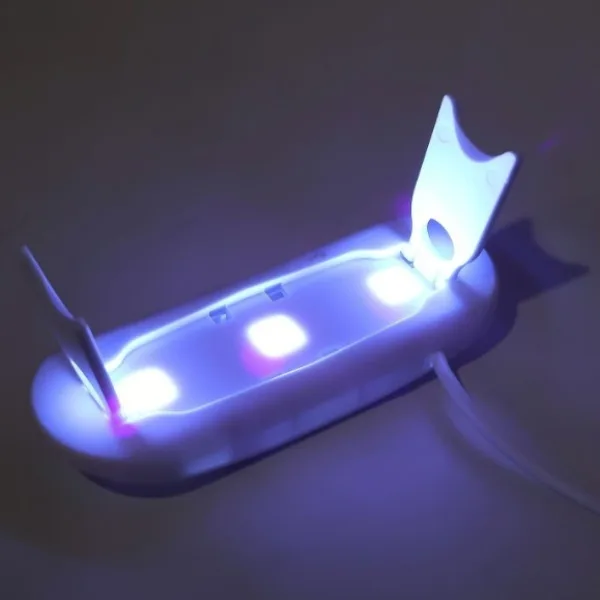 Mini Portable UV LED Nail Lamp for Gel Nail Polish Curing (1 Pc)