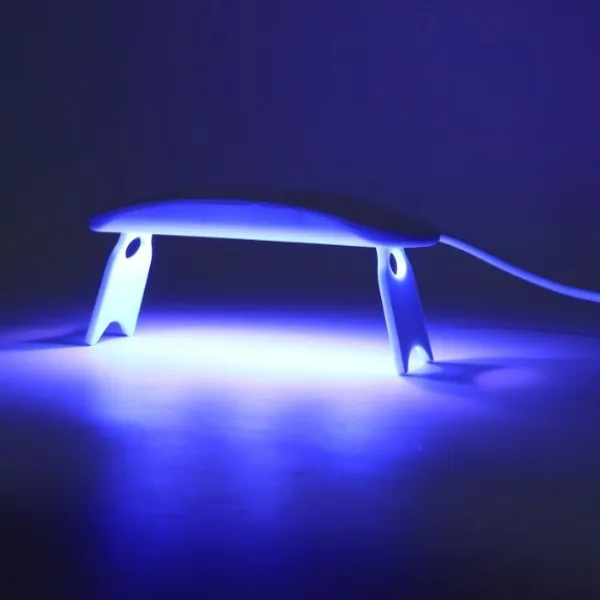 Mini Portable UV LED Nail Lamp for Gel Nail Polish Curing (1 Pc)