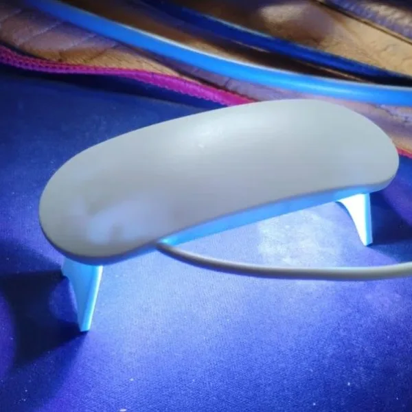 Mini Portable UV LED Nail Lamp for Gel Nail Polish Curing (1 Pc)