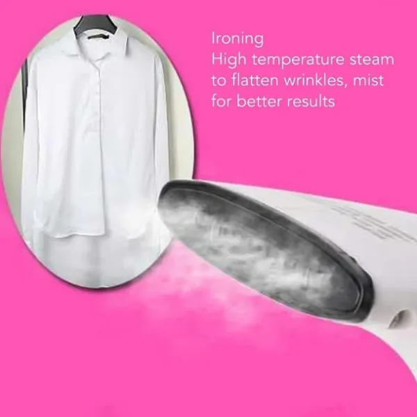 Portable Handheld Garment & Facial Steamer (1 Pc)