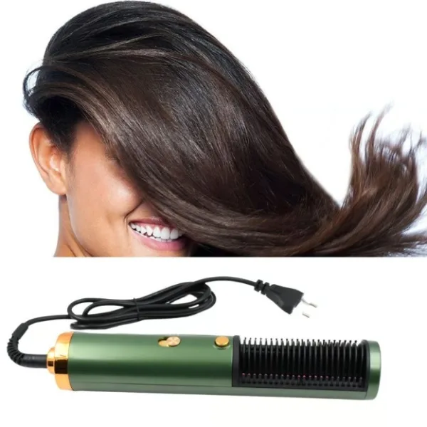 Hair Straightener Comb, Anti Scald Hot Comb Negative Ion Hair Straightener Brush Straightener 3 Gear Constant Temperature for Quick and Professional Hair Salon at Home (1200w), Hair accessories