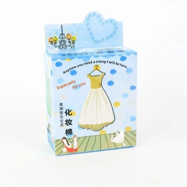 Cotton Makeup Remover Pads for Women Girls (Pack of 40)