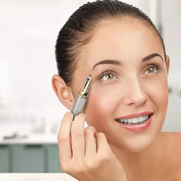 2-in-1 Eyebrow Razor & Painless Hair Shaver (1 Pc), Hair accessories